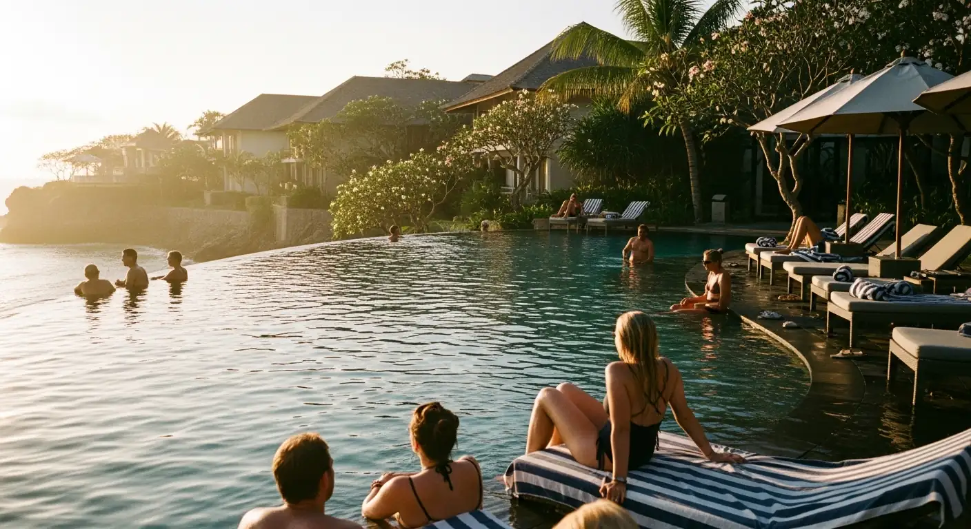Senggigi Beach Resort Lombok — Tropical Hotel + Beachfront Dining